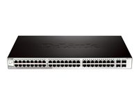 D-Link Web Smart DGS-1210-52 - switch - 48 portar - Administrerad - rackmonterbar DGS-1210-52