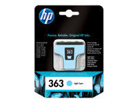 HP 363 - ljus cyan - original - bläckpatron C8774EE#301