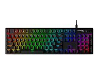 HyperX Alloy Origins - tangentbord - QWERTY - amerikansk - svart Inmatningsenhet 4P4F6AA#ABA