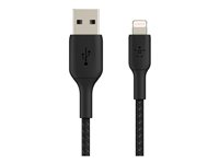 Belkin BOOST CHARGE Lightning-kabel - Lightning / USB - 3 m CAA002BT3MBK