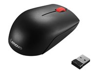 Lenovo Essential Compact - mus - 2.4 GHz - svart 4Y50R20864