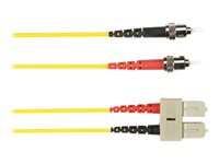 Black Box patch-kabel - 5 m - gul FOCMR62-005M-STSC-YL