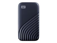 WD My Passport SSD WDBAGF0010BBL - SSD - 1 TB - USB 3.2 Gen 2 WDBAGF0010BBL-WESN