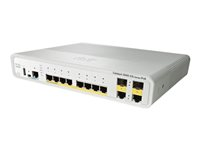 Cisco Catalyst Compact 3560CG-8PC-S - switch - 8 portar - Administrerad - rackmonterbar WS-C3560CG-8PC-S