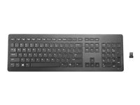HP Premium - tangentbord - norsk - kant i eloxerad aluminium Inmatningsenhet Z9N41AA#ABN