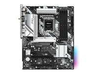 ASRock B760 Pro RS WiFi - moderkort - ATX - LGA1700-uttag - B760 B760 PRO RS WIFI