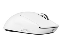 Logitech G PRO X SUPERLIGHT 2 - mus - gaming - 2.4 GHz - vit 910-006638