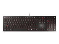 CHERRY KC 6000 SLIM - tangentbord - fransk - svart Inmatningsenhet JK-1600FR-2