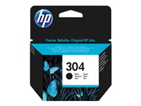 HP 304 - svart - original - bläckpatron N9K06AE#UUS