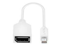 Lindy - DisplayPort-adapter - Mini DisplayPort till DisplayPort - 15 cm 41021