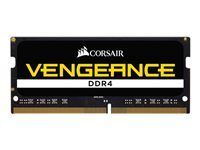 CORSAIR Vengeance - DDR4 - sats - 32 GB: 4 x 8 GB - SO DIMM 260-pin - 3600 MHz / PC4-28800 - ej buffrad CMSX32GX4M4X3600C16