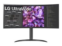 LG UltraWide 34WQ75X-B - LED-skärm - böjd - 34" - HDR 34WQ75X-B.AEU