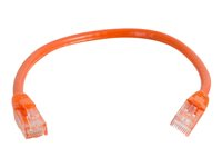 C2G Cat6 Booted Unshielded (UTP) Network Patch Cable - patch-kabel - 50 cm - orange 83573