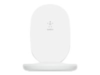 Belkin BoostCharge trådlös laddningsplatta - + växelströmsadapter - 15 Watt WIB002vfWH