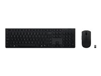 Lenovo Professional Combo - sats med tangentbord och mus - QWERTY - Nordisk Inmatningsenhet 4X31K03975