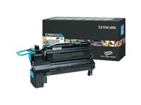 Lexmark - Extra lång livslängd - cyan - original - tonerkassett - LCCP, LRP C792X1CG