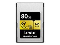 Lexar Professional GOLD Series - flash-minneskort - 80 GB - CFexpress typ A LCAGOLD080G-RNENG