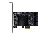 MicroConnect - kontrollerkort - SATA 6Gb/s - PCIe 2.0 x4 MC-PCIE-562