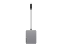 Lenovo Travel Hub Gen2 - dockningsstation - USB-C - VGA, HDMI - 1GbE 4X91A30366