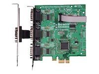 Brainboxes PX-420 - seriell adapter - PCIe - RS-232 x 4 PX-420