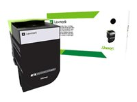Lexmark 702KE - svart - original - tonerkassett - LCCP, LRP, Lexmark Corporate 70C20KE