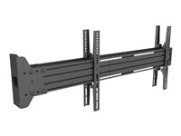 Multibrackets M Pro Series From Wall MBFW1UX2 konsol - för 2 LCD-bildskärmar - svart 7350073737659