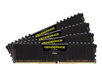 CORSAIR Vengeance LPX - DDR4 - sats - 64 GB: 4 x 16 GB - DIMM 288-pin - 2666 MHz / PC4-21300 - ej buffrad CMK64GX4M4A2666C16