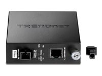 TRENDnet TFC-110 S20D3 - fibermediekonverterare - 10Mb LAN, 100Mb LAN - TAA-kompatibel TFC-110S20D3