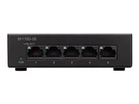 Cisco Small Business SF110D-05 - switch - 5 portar - ohanterad SF110D-05-EU