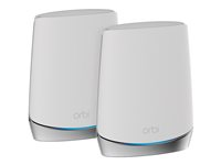 NETGEAR Orbi RBK752 - Wifi-system - Wi-Fi 6 - skrivbordsmodell RBK752-100EUS