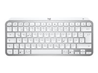 Logitech MX Keys Mini - tangentbord - QWERTY - amerikansk - blekgrå Inmatningsenhet 920-010499