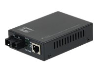 LevelOne FVT-2401 - fibermediekonverterare - 10Mb LAN, 100Mb LAN FVT-2401