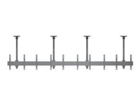 Multibrackets M Menu Board Mount Pro MBC5X1U monteringssats - en sida - för 5 LCD-bildskärmar - svart 7350105215360