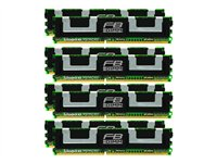 Kingston - DDR2 - sats - 64 GB: 8 x 8 GB - FB-DIMM 240-pin - 667 MHz / PC2-5300 - Fullt buffrat KTH-XW667/64G