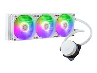 Cooler Master MasterLiquid 360L Core ARGB - White Edition - kylsystem med vätska till processorn MLW-D36M-A18PZ-RW