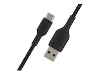 Belkin BoostCharge - USB typ C-kabel - 24 pin USB-C till USB - 2 m CAB002BT2MBK