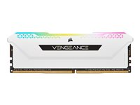 CORSAIR Vengeance RGB PRO SL - DDR4 - sats - 32 GB: 2 x 16 GB - DIMM 288-pin - 3200 MHz / PC4-25600 - ej buffrad CMH32GX4M2E3200C16W