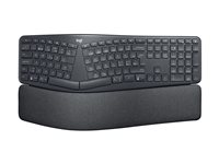 Logitech ERGO K860 Split Keyboard for Business - tangentbord - QWERTY - brittisk - grafit Inmatningsenhet 920-010351