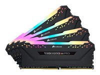 CORSAIR Vengeance RGB PRO - DDR4 - sats - 32 GB: 4 x 8 GB - DIMM 288-pin - 3466 MHz / PC4-27700 - ej buffrad CMW32GX4M4C3466C16