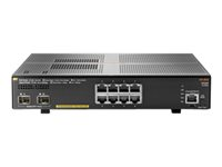 HPE Aruba 2930F 8G PoE+ 2SFP+ - switch - 8 portar - Administrerad - rackmonterbar JL258A#ABB