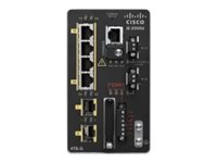 Cisco Industrial Ethernet 2000U Series - switch - 6 portar - Administrerad IE-2000U-4TS-G