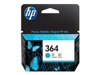 HP 364 - cyan - original - bläckpatron CB318EE#301