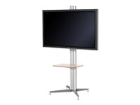 SMS Flatscreen X FH T1955 - ställ - lutning och vridning - för platt panel - vit, aluminium PD041003-P0