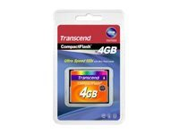 Transcend - flash-minneskort - 4 GB - CompactFlash TS4GCF133