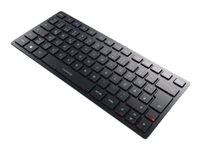 CHERRY KW 9200 MINI - tangentbord - QWERTY - hela norden - svart Inmatningsenhet JK-9250PN-2