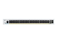 Cisco Catalyst 1000-48FP-4X-L - switch - 48 portar - Administrerad - rackmonterbar C1000-48FP-4X-L