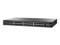 Cisco Small Business Smart SG200-50 - switch - 50 portar - Administrerad - rackmonterbar SLM2048T-EU