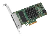 Intel I350-T4 - nätverksadapter - PCIe 2.1 - Gigabit Ethernet x 4 4XC0R41416