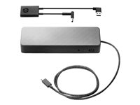 HP USB-C Universal Dock - dockningsstation - USB-C - 2 x DP - 1GbE L16130-001