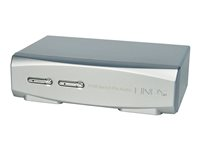 Lindy KVM Switch Pro - omkopplare för tangentbord/video/mus - 2 portar 39304